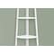 Monarch Specialties Bookshelf, Bookcase, Etagere, Corner, 4 Tier, 60 in.H, Office, Bedroom, White Laminate, White Metal I 3665 - alternate 5